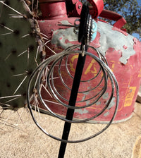 Mojave Kingman Hammered Hoops