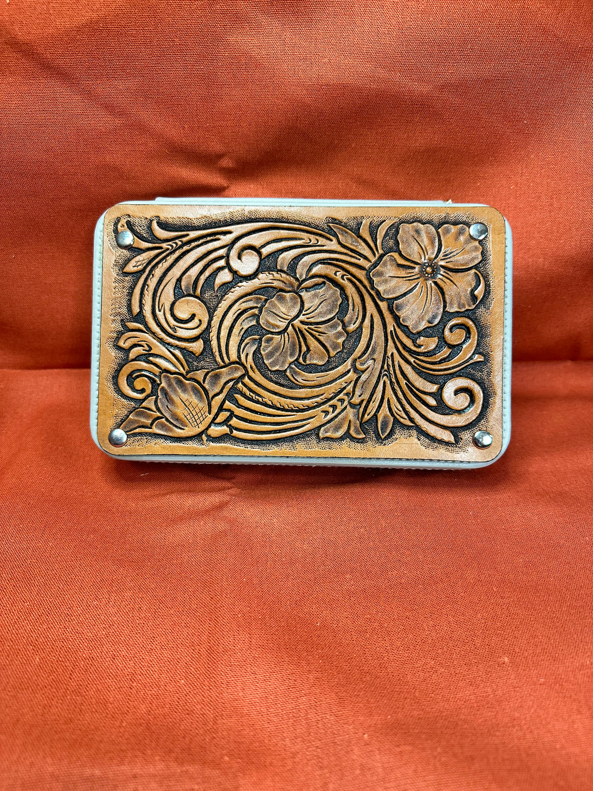Tooled Jewelry Box